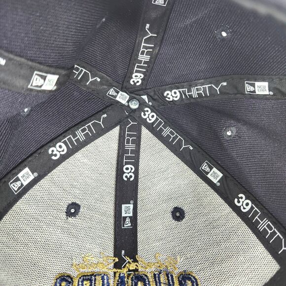 Atlanta Braves 2021 World Series Hat Cap New Era 39thirty Champs Medium‎ Large - Picture 9 of 14